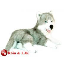 Conheça EN71 e ASTM padrão ICTI brinquedo de pelúcia brinquedos cão de pelúcia husky cão